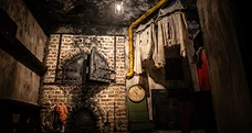 Décor de cachot en pierre